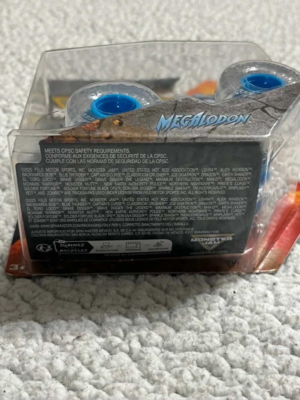 Spin Master Monster Jam Megalodon 1:64 Scale Die-Cast Truck